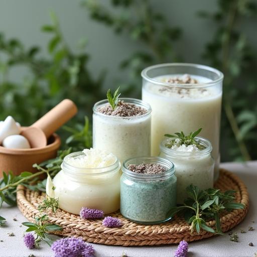 Botanical bath products from Irish vegan skincare collection